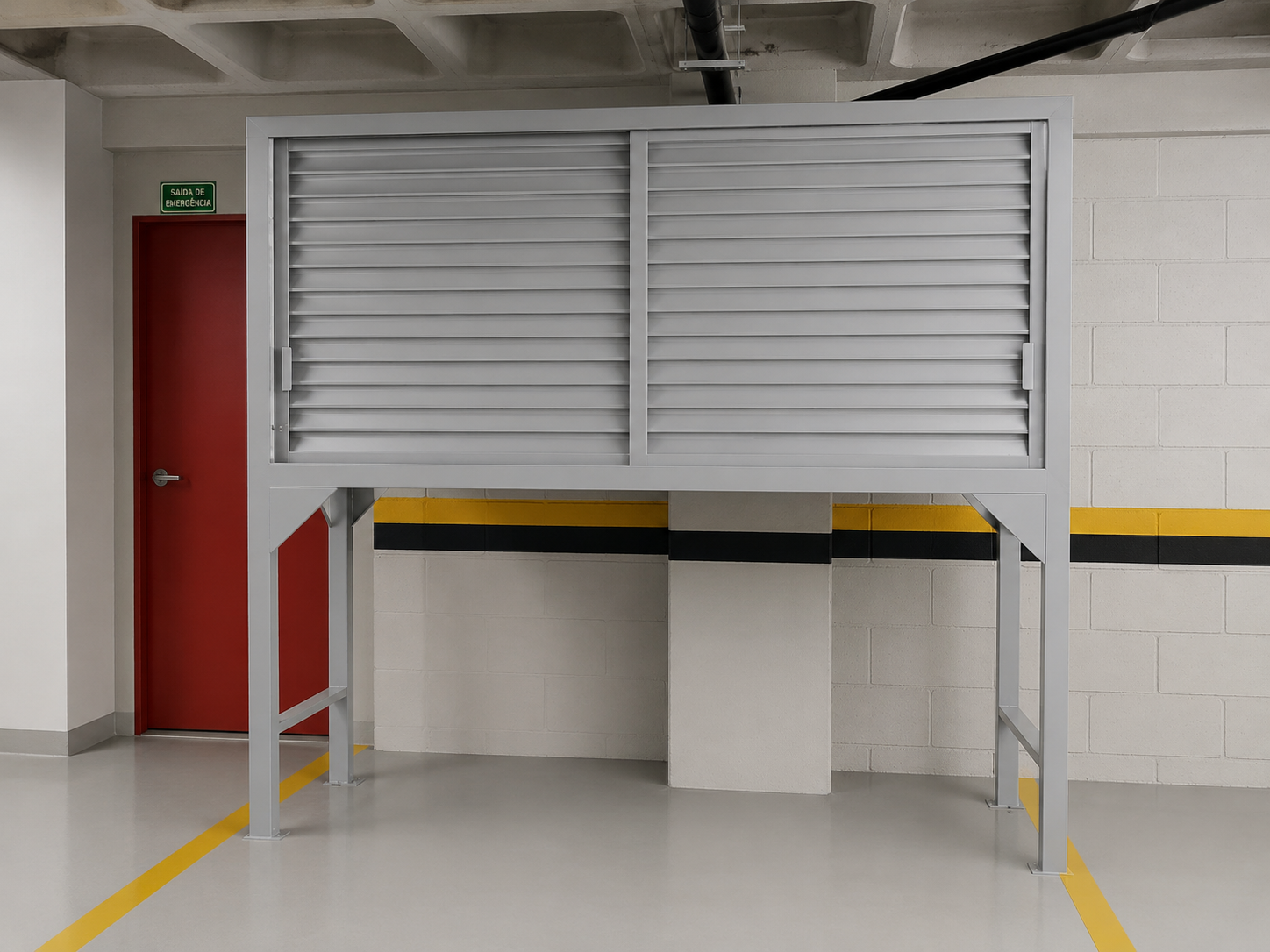 Armário EBM instalado 4